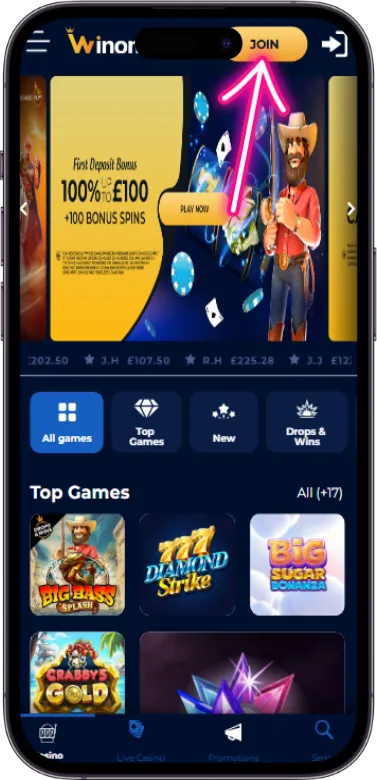 click register button