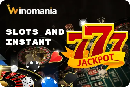 Winomania Slots and Instant Wins: Percentage Breakdown